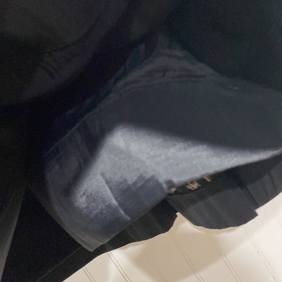 Tibi floral dress lined black metallic floral detail v neck pleated cocktail 4 - Picture 4 of 7